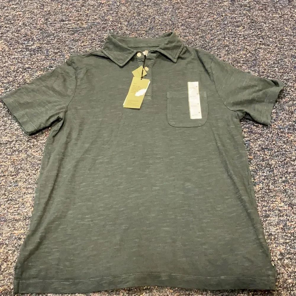GoodFellow & Co Hunter Green Polo Shirt sz. M NWT